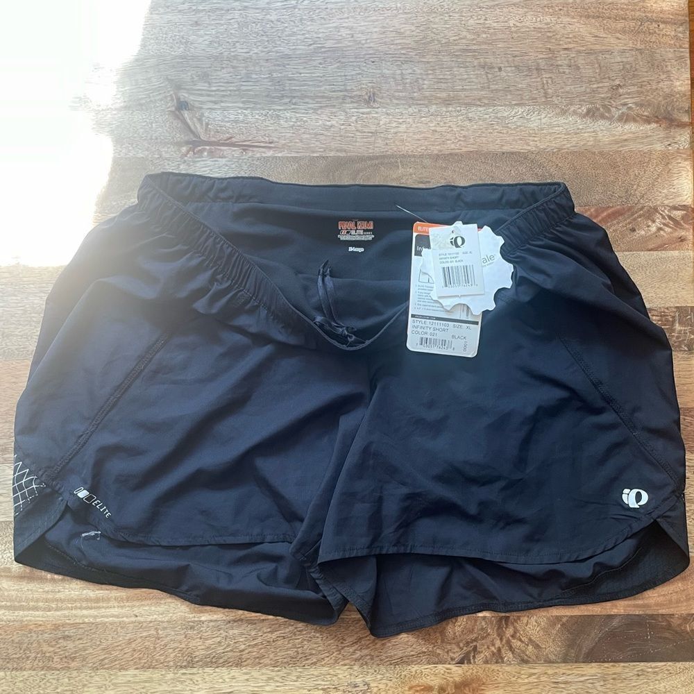 Pearl Izumi Men’s Athletic Shorts Black drawstring (XL)